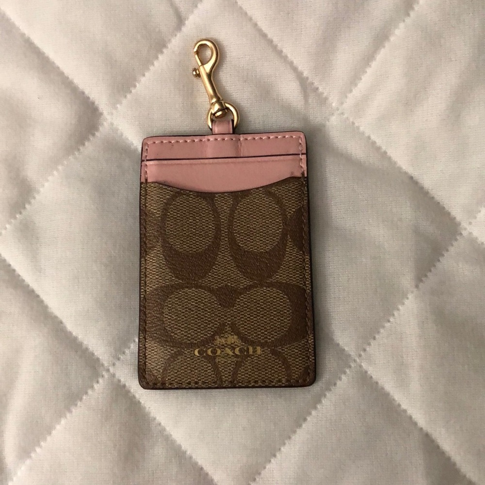 Coach ID lanyard badge - strap not included
